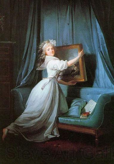 Henri Pierre Danloux Portrait de Mademoiselle Rosalie Duthe Germany oil painting art